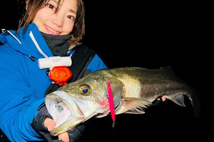 あかねんとフィールで釣ったシーバス