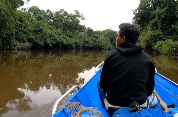 アマゾンは増水すると魚が釣れない
