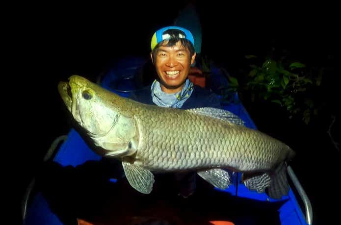 淡水シーラカンス”と称される怪魚タライロン。熱帯雨林の奥深くに楽園は存在した！ | TSURI HACK[釣りハック]