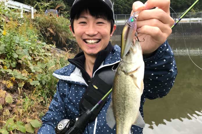 フラップスラップでバス釣り