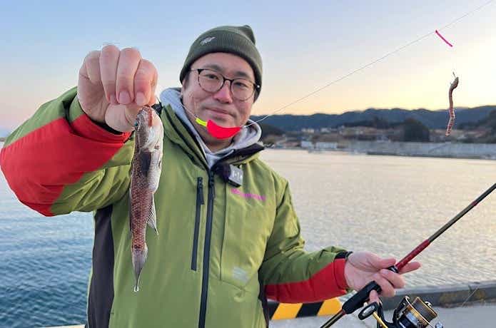 ささめ針  ボウズのがれ ライトゲームで釣れたアカハゼ
