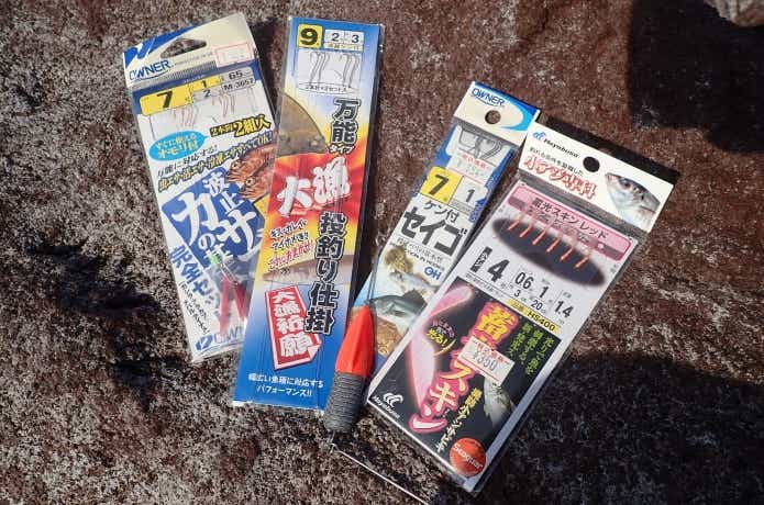 堤防釣りの定番仕掛け