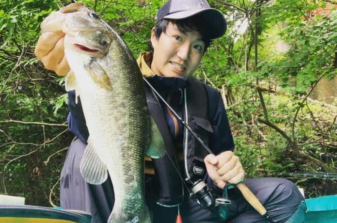 亀山ダムでバス釣り