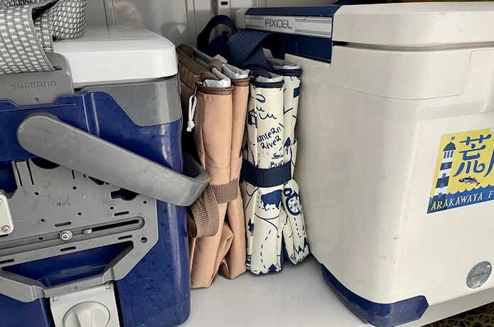 コンパクトに収納