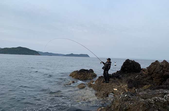 アミ漬け生オキアミでヒット