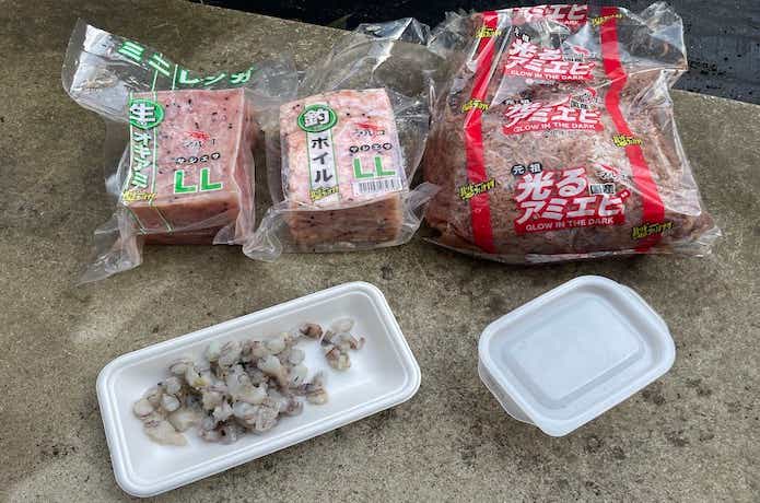アミ漬けの材料