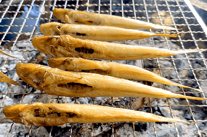 ハゼの焼き干し