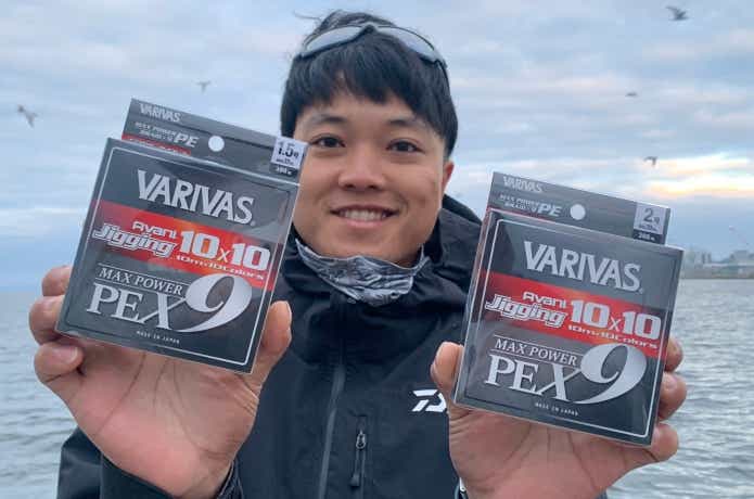 アバニ ジギング10×10 マックスパワーPE X9をインプレ。感度と