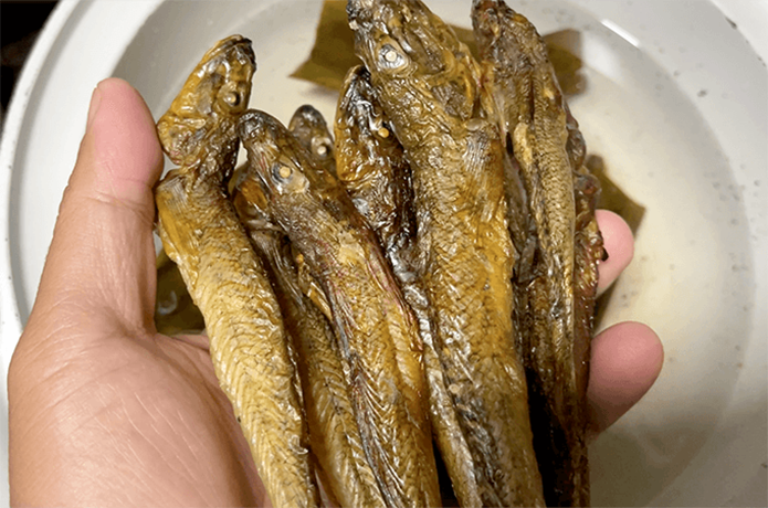 ハゼの焼き干し