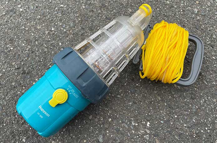 乾電池式LED 水中集魚灯 YF-500