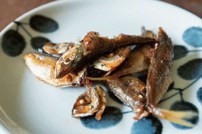 小アジの甘露煮