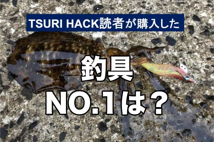 2024年6月ランキング】TSURI HACK読者が最も購入した釣り道具