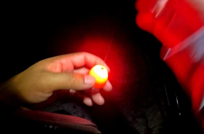 シブダイ釣りで使用する電気ウキ