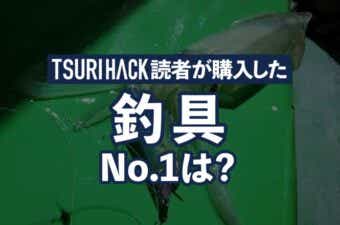 【2024年9月ランキング】TSURI HACK読者が最も購入した釣り道具TOP10