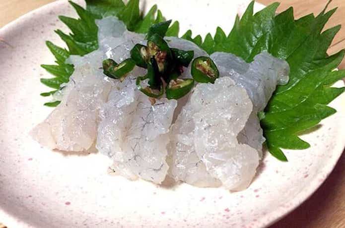 ベラの刺身