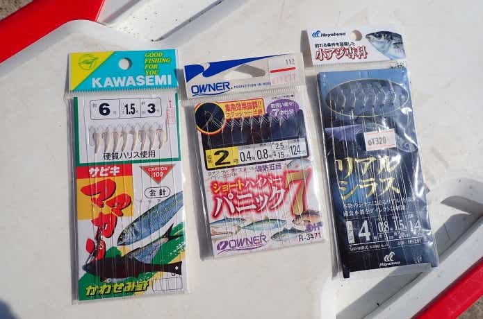 様々なサビキ仕掛