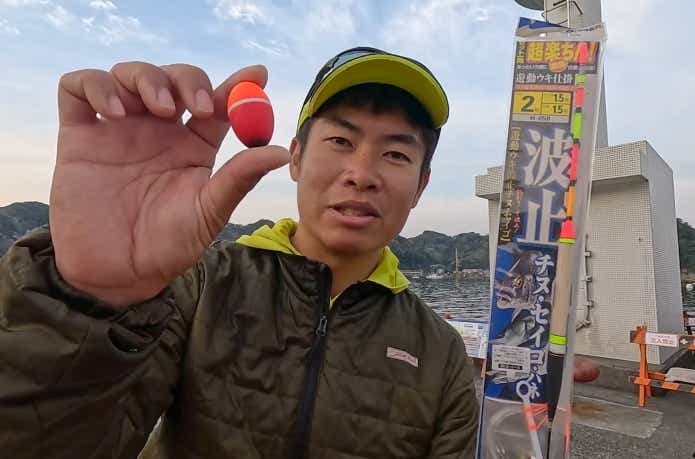 ウキを使った大物釣り