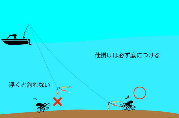 船タコの釣り方