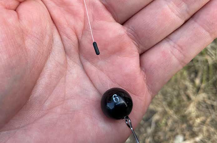 チヌ釣るやつのシンカーストッパー