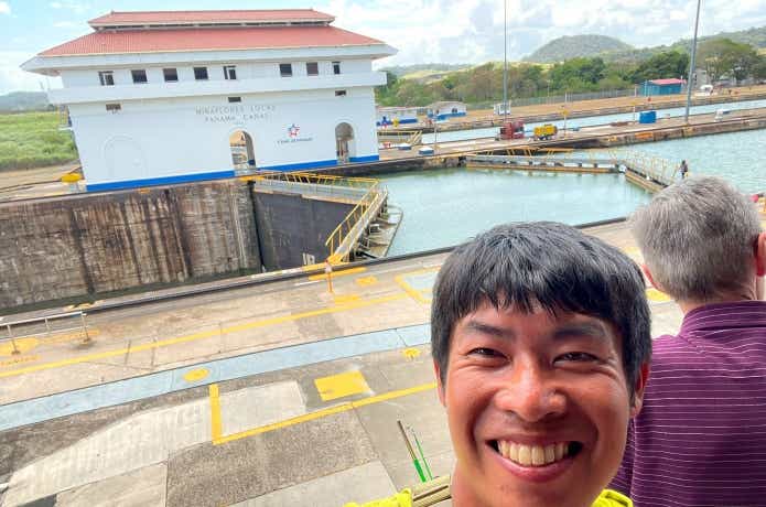 太平洋と大西洋の魚が行き来するパナマ運河