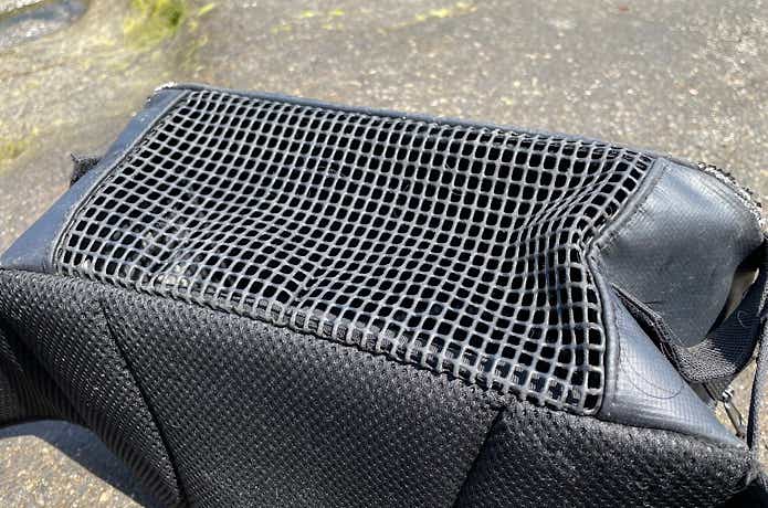 RBB ロックショアヒップバッグⅡのフルメッシュ仕様