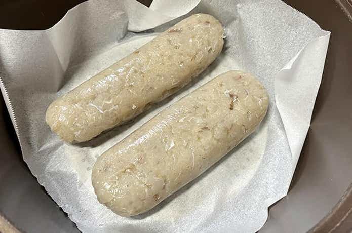 マゴチを蒸す