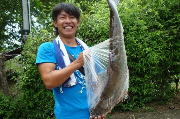 タイの市場で購入したパンガシウス