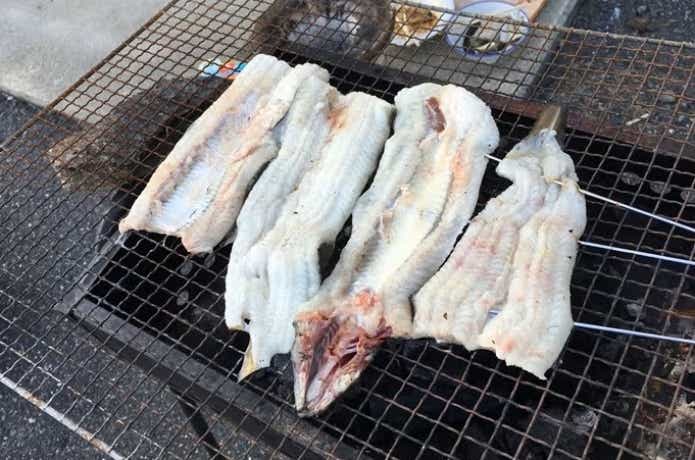 うなぎの白焼き