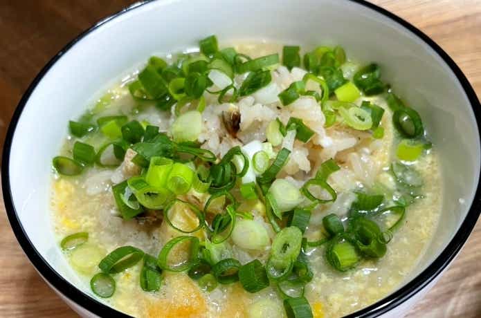 鮎雑炊