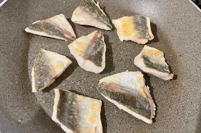 フライパンで焼く