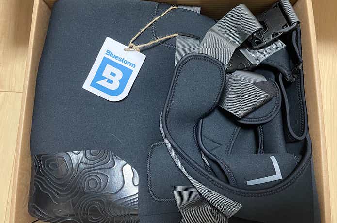 新品のウェーダー