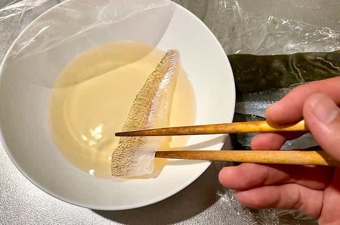 30分浸して完成