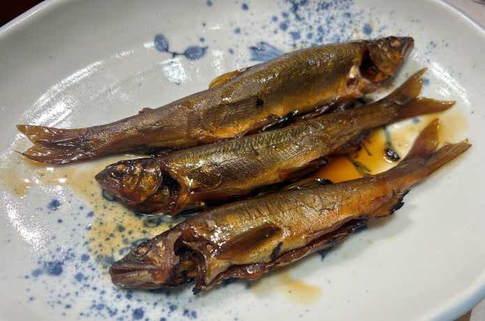 落ち鮎の甘露煮