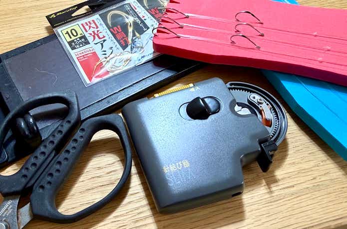 針結び器で仕掛け作りを楽しもう