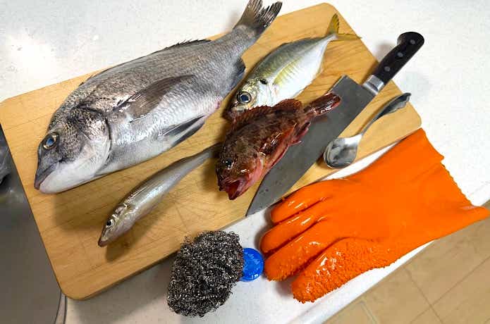 うろこ取りの代用品