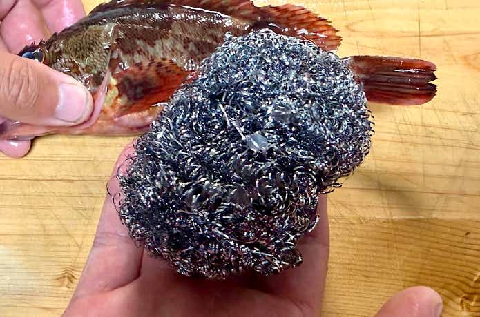 目が細かなものを使う