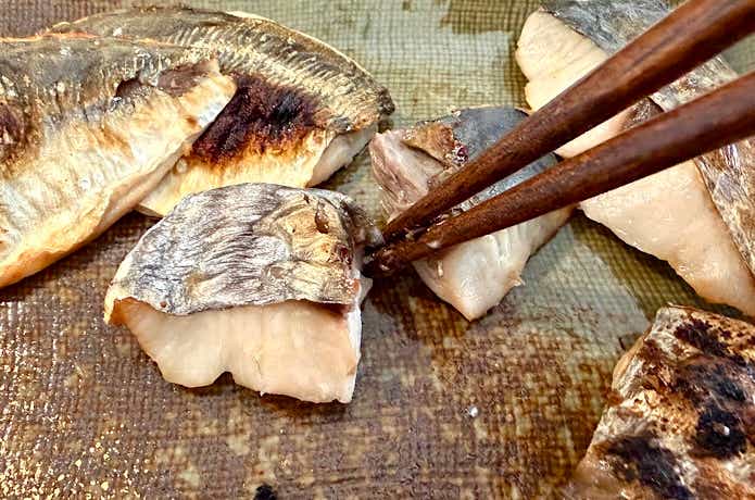 サワラのぬか漬け