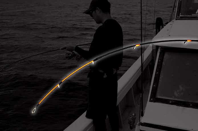 繊細なティップ