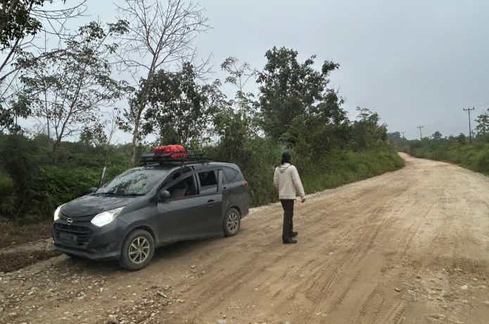 カリマンタン島の長距離移動
