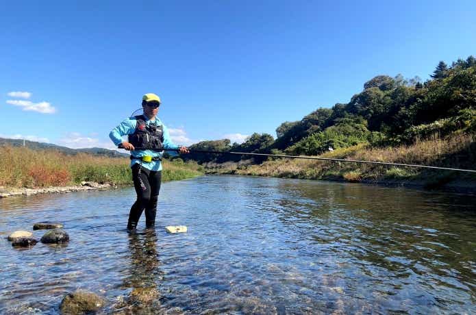 コロガシ釣りの竿捌き