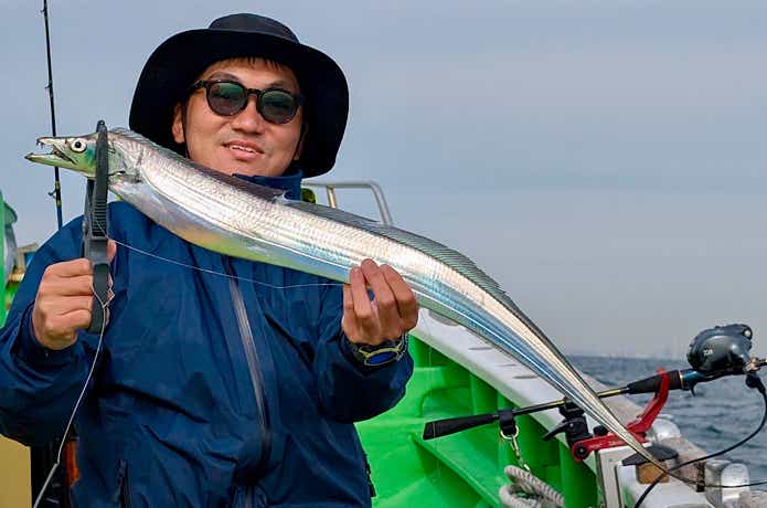 天秤タチウオの釣果