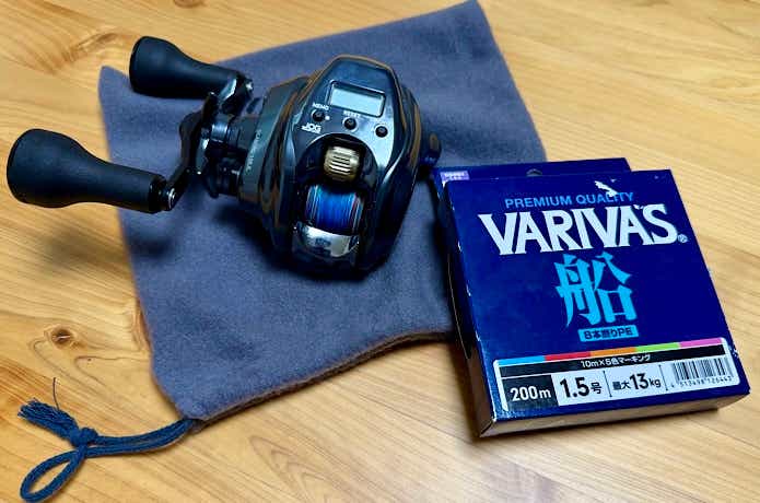 ラインを自分で巻く