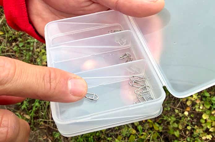 スナップを取り出しやすい