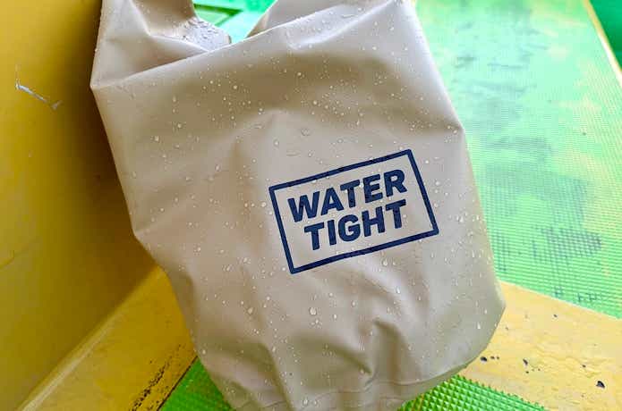 飛沫がかかってもOK