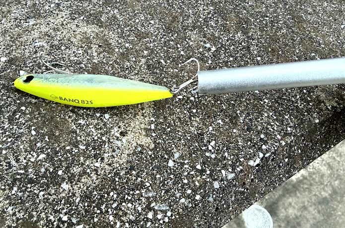 トレブルフックには不向き