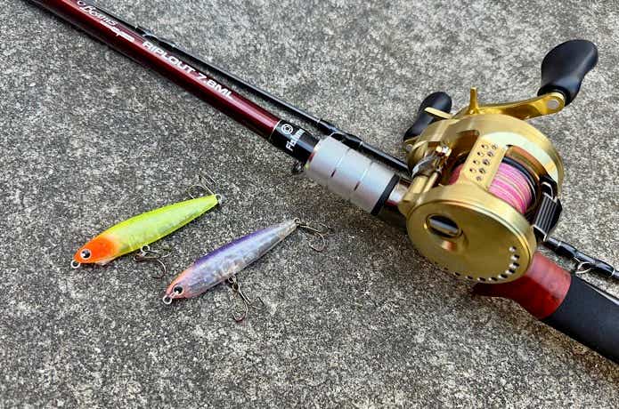 ベイトタックルでも扱いやすい