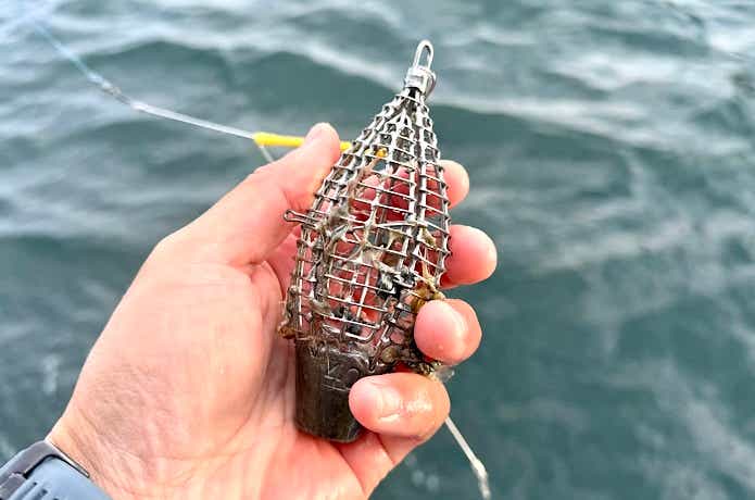 コマセを詰め直す