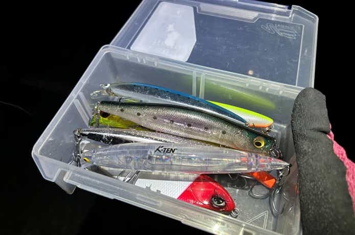 オオニベ釣りに使用したルアー