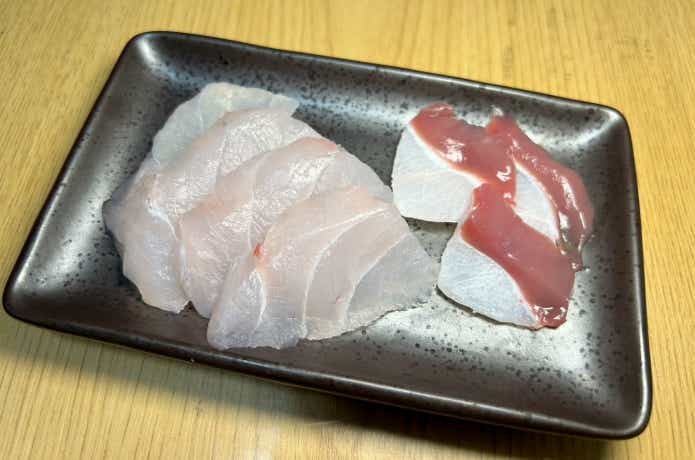 オオニベの刺身