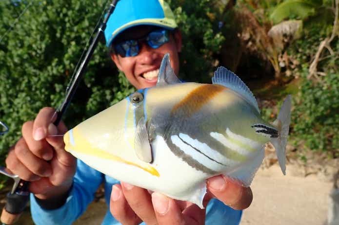 強烈な引きを見せたムラサメモンガラ